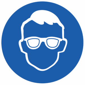 (지시표지) 보안경 착용-301