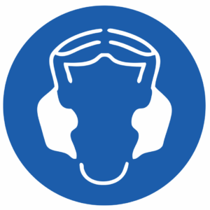 (지시표지) 귀마개 착용-306