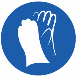 (지시표지) 안전장갑 착용-308